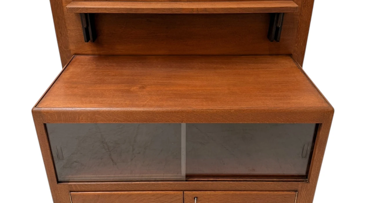 Modernist Art Deco Cabinet by Anton Lucas for N.V. Meubelkunst Leiden, 1920s